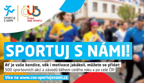 ČUS SPORTUJ S NÁMI: TŘI ČTVRTĚ MILIONŮ KORUN PRO SPORTOVNÍ AKCE V KRAJI